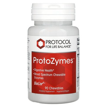 Protocol for Life Balance, ProtoZymes，90 片咀嚼片