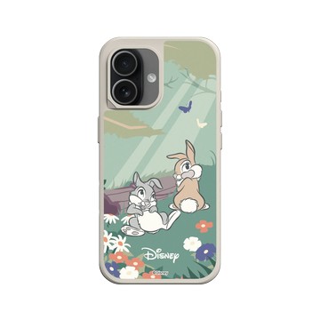 iPhone 17 SolidX 貝殼灰 - 迪士尼-經典系列 Disney Classics - 小鹿斑比 - 桑普與邦妮