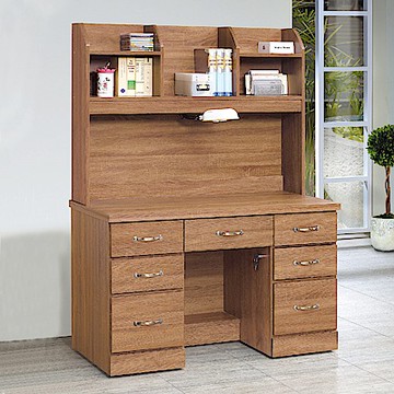 Boden-貝森4尺書桌(上座+下座)-121x58x166cm