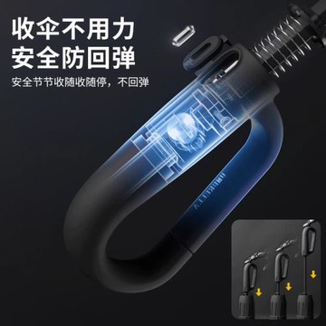 環扣節節收全自動雨傘大號加固加厚男士高端女晴雨兩專用車載反向