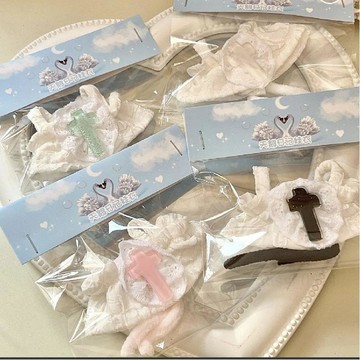 多件優💥10cm娃衣 20cm娃衣 10cm棉花娃娃衣服 棉花娃衣 純愛十字架 娃衣 娃娃配件 娃娃裝 玩偶換裝  娃衣