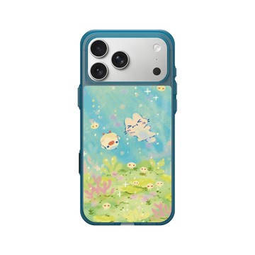 iPhone 17 Pro Max Clear (相機按鈕) 夜幕藍 - Jazlynn - 珊瑚礁大冒險