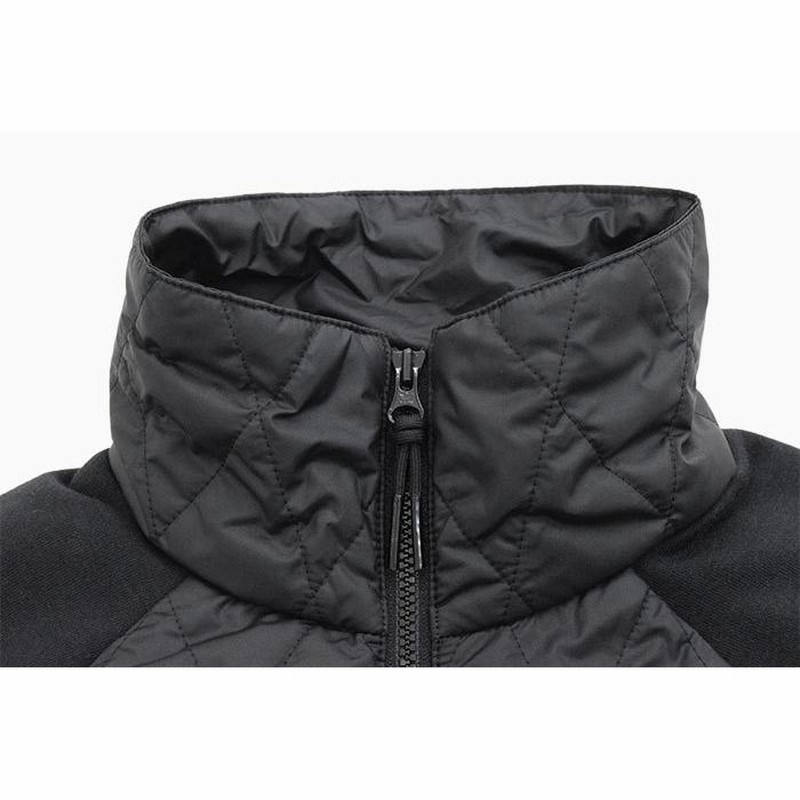 アディダス ジャケット adidas メンズ キルテッド ハーフ ジップ 