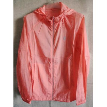 春夏女士超輕薄款純色防曬皮膚衣戶外運動風衣便攜旅行徒步夾克