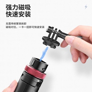 Ulanzi優籃子磁吸快拆運動相機自拍桿延長三腳架適用Gopro11/10/9
