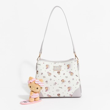 Hello Kitty - Arnold Palmer - 水桶包附短背帶  Sweet Tanning系列 - 淡紫色/461-0102-71-6