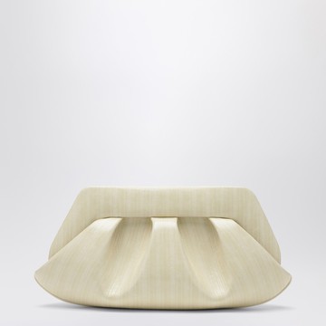 Emera clutch in light beige