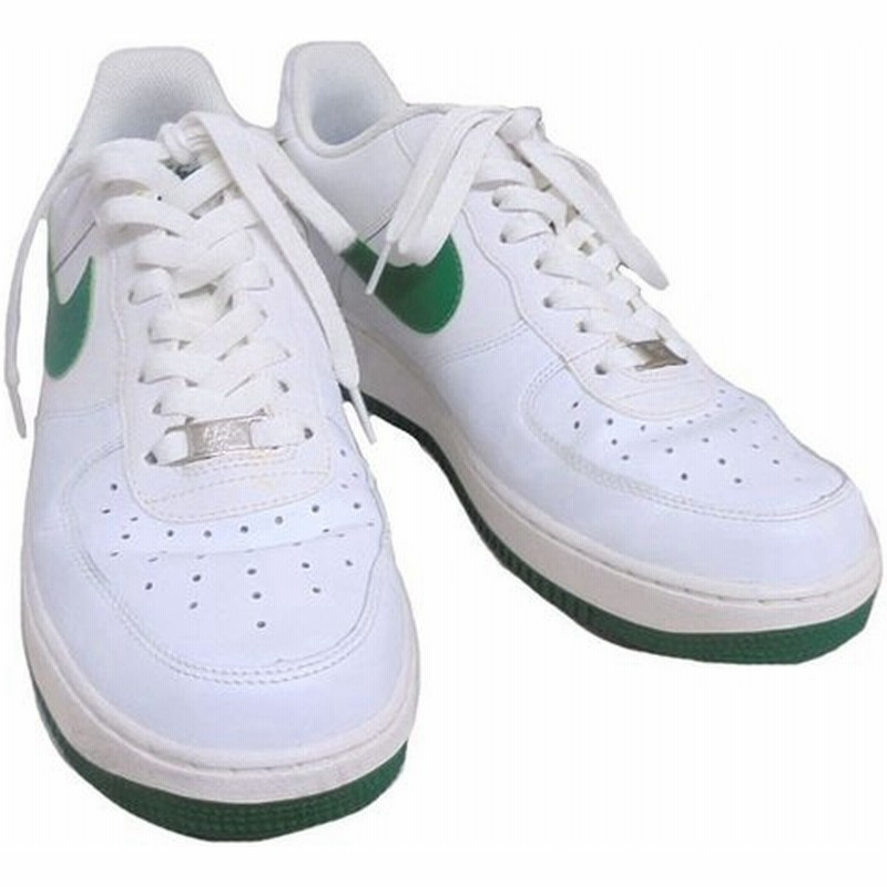 Nike ナイキ エアフォース1 48 128 メンズスニーカー ホワイト グリーン 合皮 ゴム 表記サイズ 28 Cm 中古 Iz Gj 通販 Lineポイント最大0 5 Get Lineショッピング
