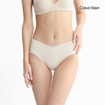 【Calvin Klein】 CK Invisibles 低腰內褲_白色