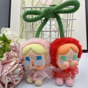 現貨新品櫻桃搪膠款雙胞胎拉布布愛神的眼淚系列搪膠