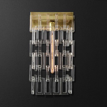 后現代創意裝飾掛扣壁燈美式簡約過道客廳書房臥室樣板間壁燈