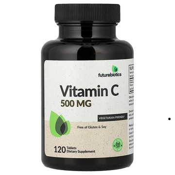 Futurebiotics, 維生素 C，500 毫克，120 片