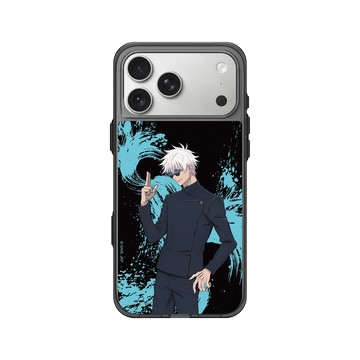 iPhone 17 Pro Max Clear (相機按鈕) 酷墨灰 - Jujutsu Kaisen 咒術迴戰 S2 - 懷玉・玉折戰鬥系列-五條悟