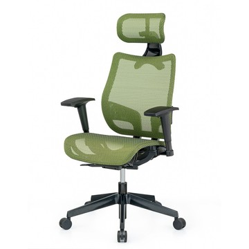 Mesh 3 Chair 恰恰人體工學網椅-附頭枕(蘋果綠)