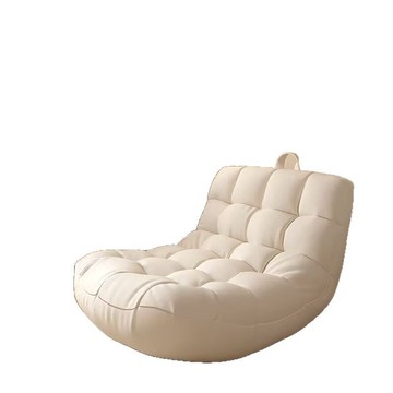 網紅懶人沙發可躺可睡豆袋毛毛蟲躺椅臥室小沙發陽臺休閑單人座椅[010209DD]