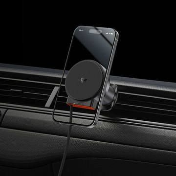 Mcdodo麥多多｜CH009 MagQ Qi2 15W樂道系列單拉伸縮車載無線充