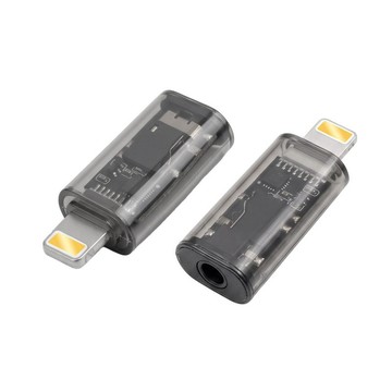 Lightning轉3.5mm耳機轉接頭 適用iPhone有線耳機音訊轉接器