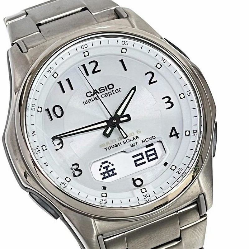 CASIO/カシオ ウェーブセプター WVA-M630 腕時計 チタン
