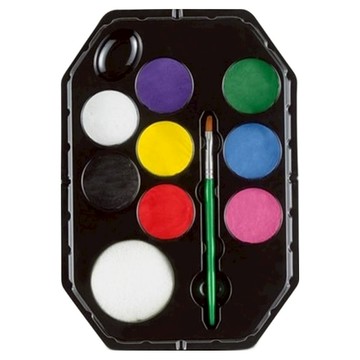 snazaroo 臉部彩繪套件組  2.1g  8色