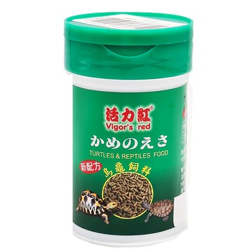 Vigor's red 活力紅 烏龜飼料 條狀飼料 兩棲爬蟲類飼料 45g 營養均衡  1瓶