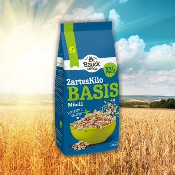 【德國BauckMühle】寶客能量燕麥片 (1000g/包)(無蛋奶) 1包入