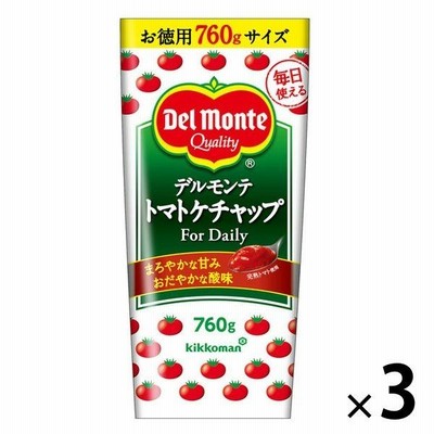 デルモンテ トマトケチャップ For Daily 3本