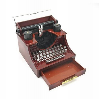 ジュエリー 収納 ボックス オルゴール レトロ おしゃれな タイプライター アクセサリー収納