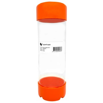 [LightWay錸崴]快取式PVC零件收納罐(零件罐)/1207R004 橘-L