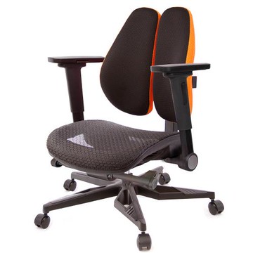 GXG 大網座 低雙背工學椅(電競腳/4D平面摺疊手)  TW-3075 KG1H