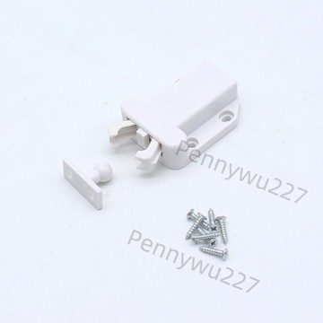 【五金 熱銷】衣櫃門卡扣反彈器按壓式自動回彈碰珠吸合重型櫃門鎖釦櫥櫃按彈器 優選