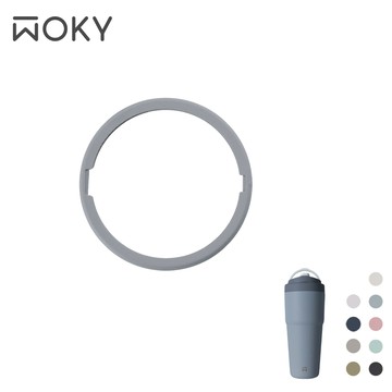 【WOKY 沃廚】經典中環_適用渾圓杯3.0保溫瓶(MOZU系列)