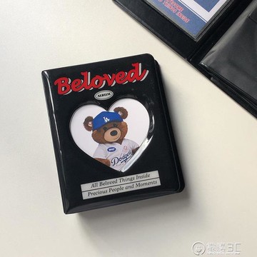 相簿 ASV1997美式愛心復古追星女孩卡冊小卡收納寶麗來拍立得diy小相冊交換禮物