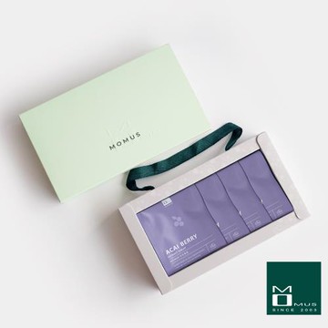 MOMUS 美顏禮盒組- 巴西莓錠8包 (36錠X4包/盒．2入)