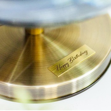 SkyGlobe 金屬銘板刻字服務-中文/英文