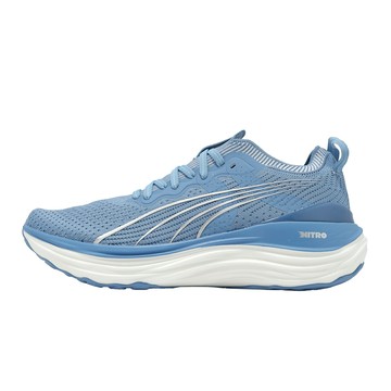 Puma 慢跑鞋 ForeverRun Nitro Knit 男鞋 藍 銀 緩衝 厚底 運動鞋 379139-11