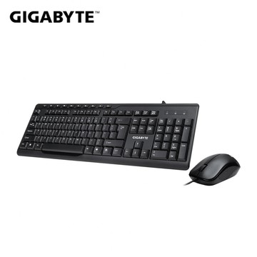 【GIGABYTE 技嘉】KM6300 有線鍵鼠組【三井3C】