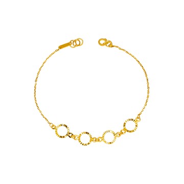 Jove gold JoveGold 緣圈黃金手鍊