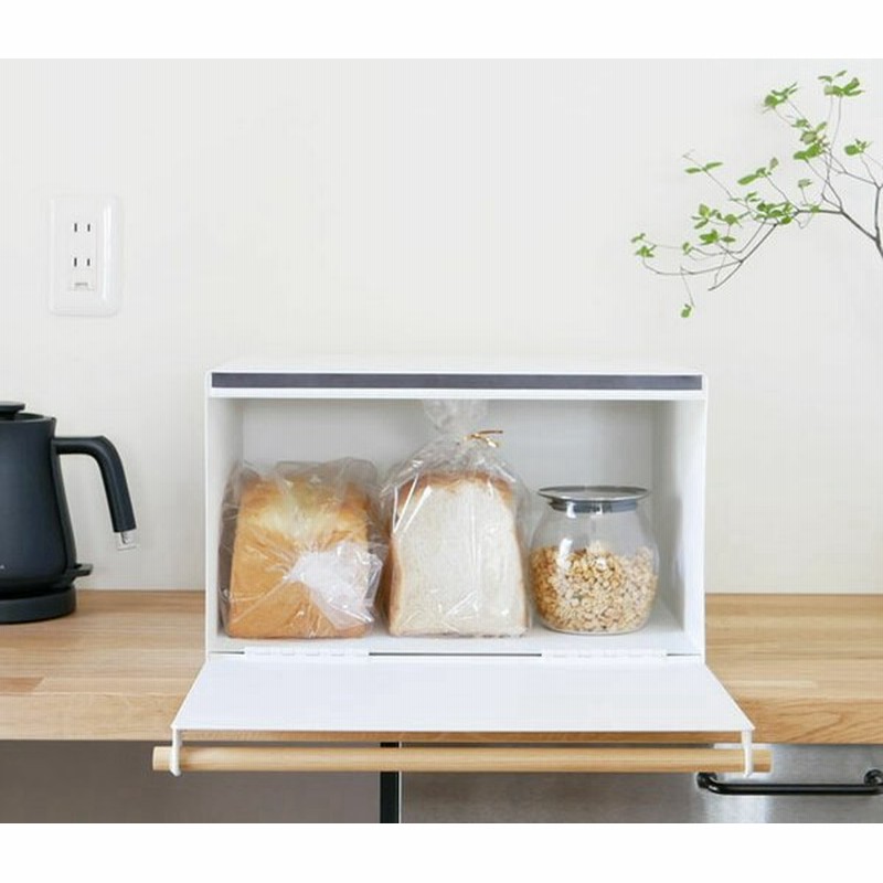 トスカ Tosca ブレッドケース トスカ ホワイト 山崎実業 4376 ブレッドボックス パンケース 北欧 おしゃれ キッチン収納 紅茶 コーヒー 調味料入れ 食パン 収納 通販 Lineポイント最大0 5 Get Lineショッピング