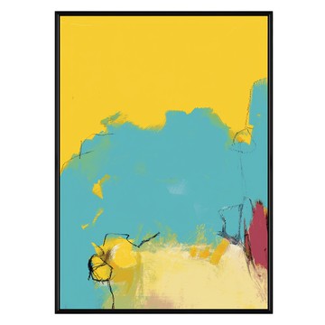 陽光的白日夢I 抽象藝術掛畫  30 x 40cm  黑色