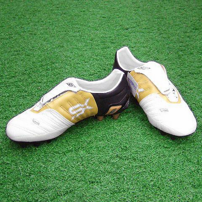 SX ビジョン プレミア ホワイト×ブラック×ゴールド 【UMBRO
