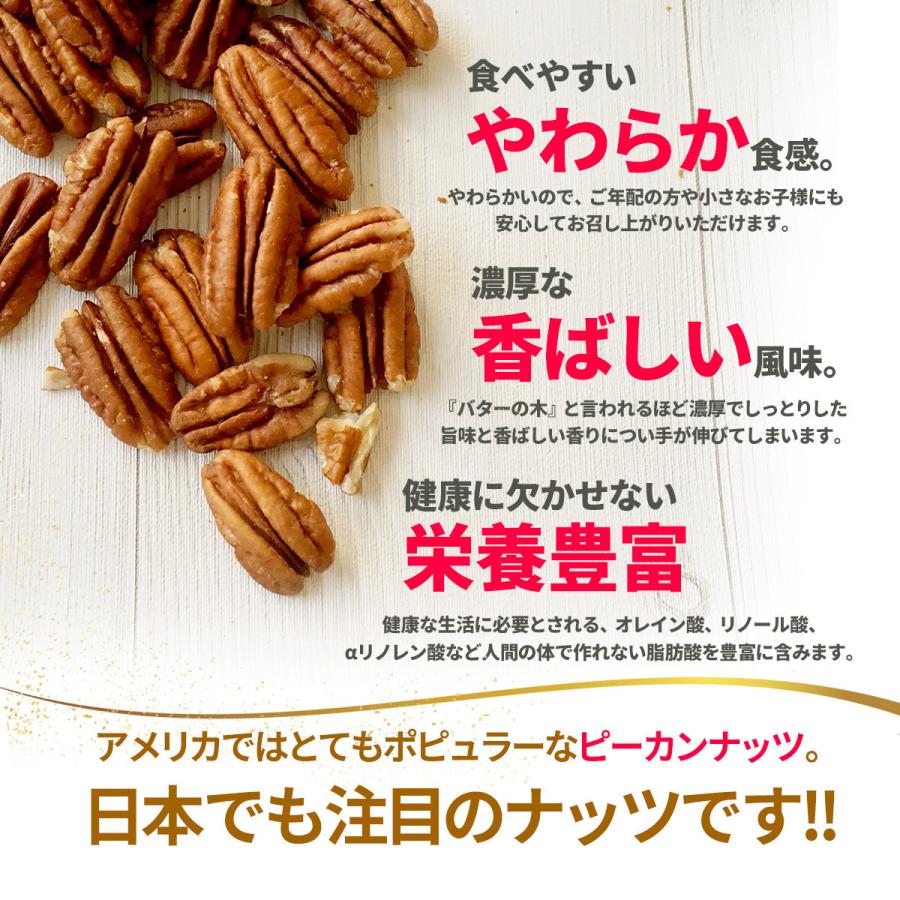 ゴールデンピーカンナッツ アリゾナの奇跡（ロースト）90g 素焼き おつまみ 無塩 無油 無添加 小分け くるみ クルミ