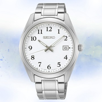 SEIKO 精工CS 簡約男錶 SUR459P1/6N52-00F0S