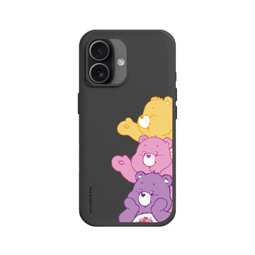 iPhone 17 SolidX 黑 - Care Bears - 疊疊樂