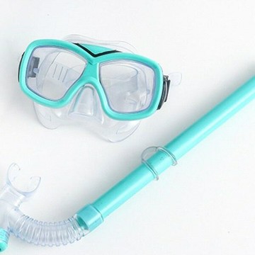 大框浮潛套裝 兒童潛水鏡呼吸管裝備 水上遊泳面鏡防水面罩呼吸器鑫弘-戶外運動