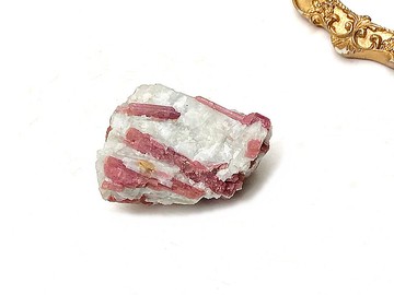 天然原礦浪漫粉紅碧璽原石 辦公室 居家 擺件 可消磁小晶石飾品