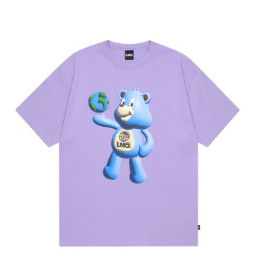 LMC 3D BEAR TEE LIGHT PURPLE