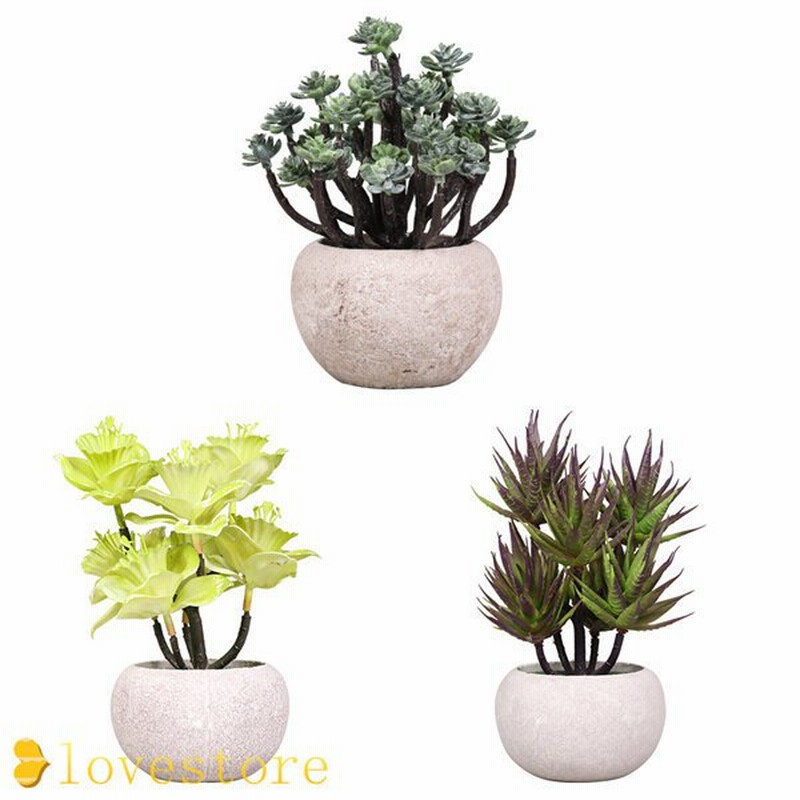 オフィス用 人工観葉植物 フェイクグリーン 3点セット ミニ多肉植物 装飾造花 鉢植え リアル ベランダ 寝室 室内 装飾用 新生活 新年 通販 Lineポイント最大0 5 Get Lineショッピング