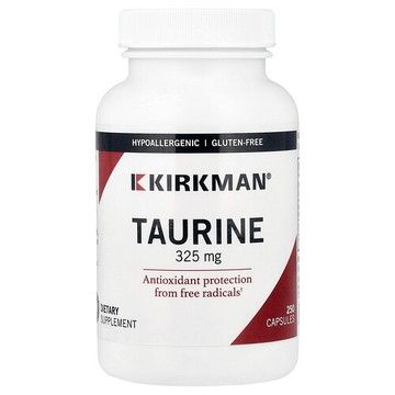 Kirkman Labs, L-牛磺酸，325 毫克，250 粒膠囊