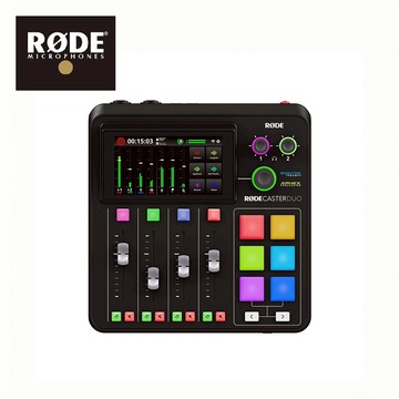 RODE Caster Duo 播客工作站 錄音介面【敦煌樂器】
