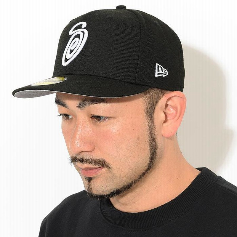 ステューシー キャップ 帽子 STUSSY ニューエラ Curly S 59Fifty 